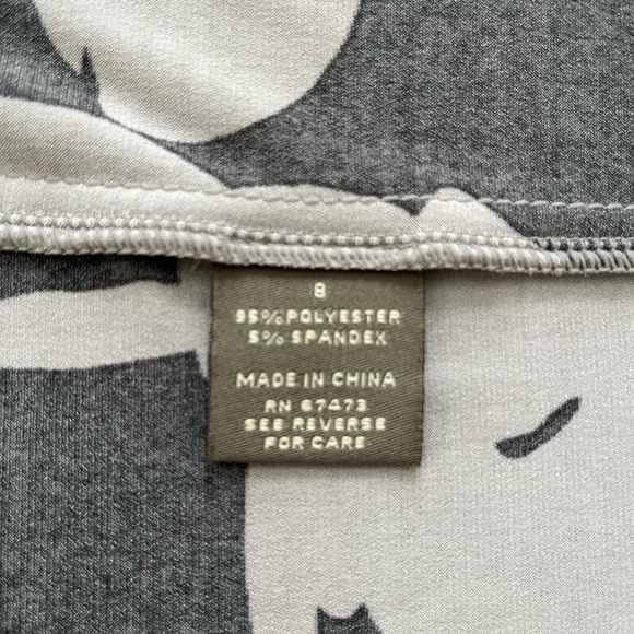 Taylor Mock Neck Fitted Dress Size 8 - Picture 7 of 8